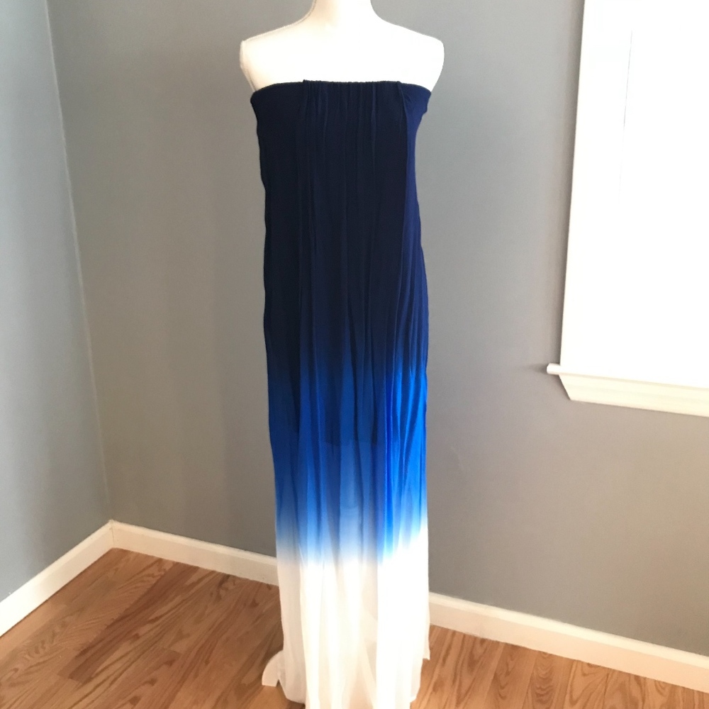 young fabulous and broke ombre maxi dress